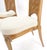 Mid-Century Modern Set 4 Burl Wood Cane Back NEW Upholstery Dining Chairs Mid Century Modern MINT! For Sale - Image 3 of 15