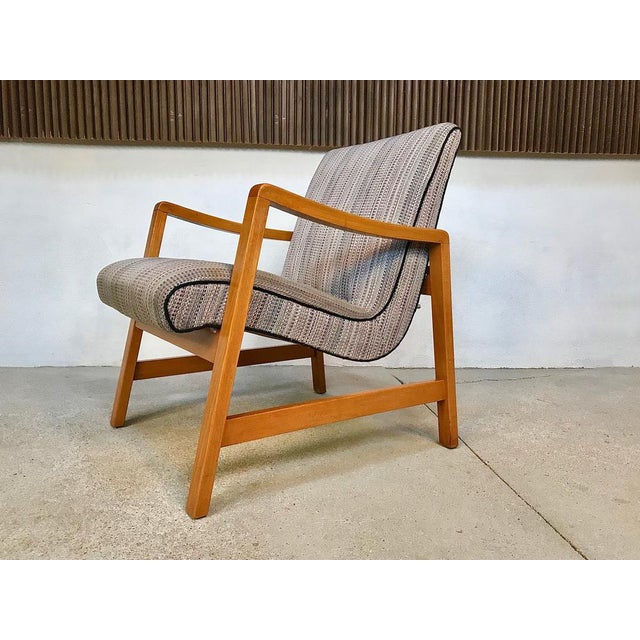 Mid-Century Modern Vostra 602 Easy Chair by Jens Risom for Knoll For Sale - Image 3 of 18