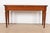 Ethan Allen French Regency Louis XVI Carved Mahogany Console Table or Server For Sale - Image 10 of 12
