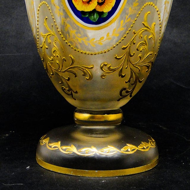 Glass Empire Vase, France, 19th Century For Sale - Image 7 of 18