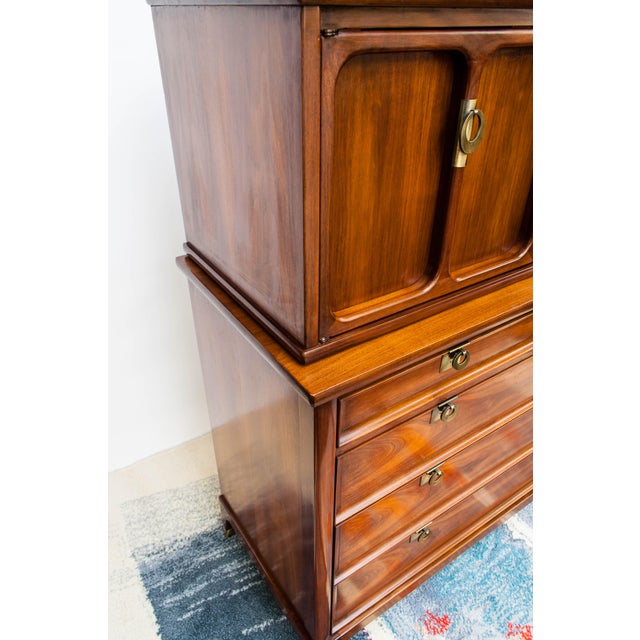 MidCentury Walnut Dresser by White Fine Furniture Company Chairish