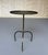 Spanish Iron Drinks Table With Dark Gold Patina For Sale In New York - Image 6 of 13