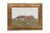 Sergius Frost, Painting of a Danish Farmhouse, 1950s, Oil on Canvas, Framed For Sale