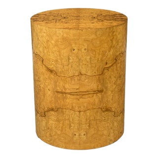 Milo Baughman for Thayer Coggin Burl Dining Table Base For Sale