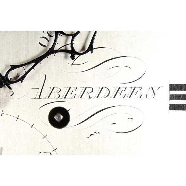 Brown Mahogany Grandfather Clock, Scottland, 1820s For Sale - Image 8 of 17