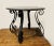 Metal Antique Wrought Iron Center Table With Marble Top For Sale - Image 7 of 7