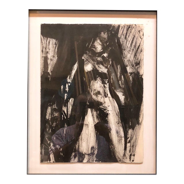 Jamie Marin-Price, Abstract Figure Study of a Nude Woman Oil Painting For Sale