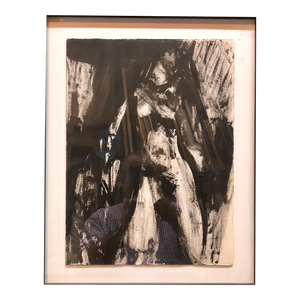 Jamie Marin-Price, Abstract Figure Study of a Nude Woman Oil Painting