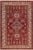Southwestern Super Kazak Red/Beige Wool Rug - 5'7'' X 8'8'' For Sale - Image 10 of 10