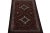 Tribal Rug & Kilim’s Baluch Tribal Rug in Burgundy With Geometric Medallions For Sale - Image 3 of 8