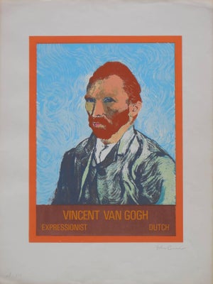 John Brower, Pop Art Vincent Van Gogh Serigraph, 1968