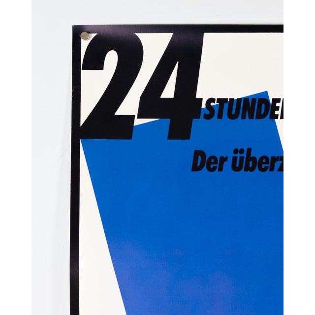 1980s 24 Hours of Le Mans Porsche Poster, 1982 For Sale - Image 5 of 9