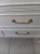 Ornamental & Decorative Materials 1970s Hollywood Regency Faux Bamboo Style White Dresser 6 Drawer Gold Handles For Sale - Image 7 of 13