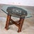Chinese Late 20th Century Chinese Chippendale Drexel Heritage Octagon Center or Dining Table With Glass Top For Sale - Image 3 of 12