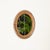 1960s Vintage Round Spring Mirror in Bamboo with Rattan and Wicker by Franco Albini, Italy, 1960s For Sale - Image 5 of 13