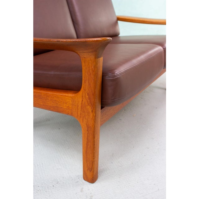 Vintage Danish Teak Sofa by Juul Kristensen, 1960s For Sale - Image 6 of 18