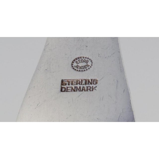 Carving Fork in Sterling Silver from Georg Jensen, 1940s For Sale - Image 6 of 8