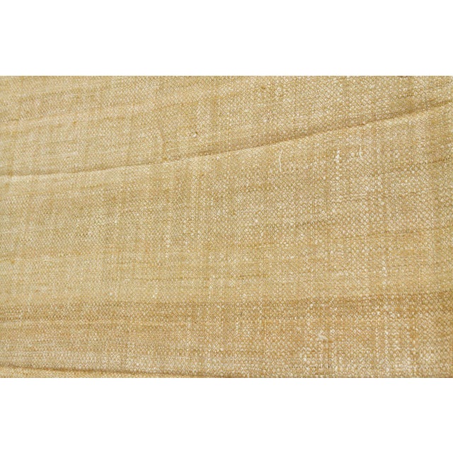 Indian Organic Peace Silk Throw, Woven Earth For Sale - Image 3 of 5