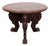 Vintage English Carved Lamp Table, 1890s For Sale