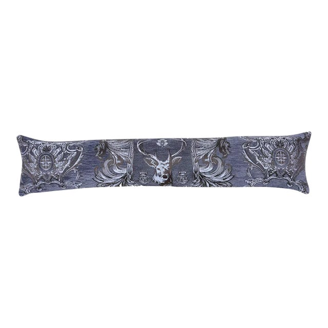 Regal Stag Blue Draught Excluder - 90x20 Cm (36"x9") For Sale