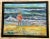 Sky Blue Waves, Oil Painting, Framed, One-of-a-Kind Arts, by Van Ness For Sale - Image 8 of 13
