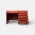 Brown Vintage Art Deco Curved Front Desk in Elm, 1930s For Sale - Image 8 of 12