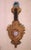 19th Century French Louis XVI Carved Painted and Gilt Barometer Thermometer For Sale - Image 10 of 10