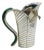 1980s Emilia Castillo Leaf-Form Silver Pitcher With Dragonfly Detail For Sale