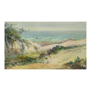 1927 Carmel by the Sea - Beach, California Coastline - Oil on Linen by Charles Harmon