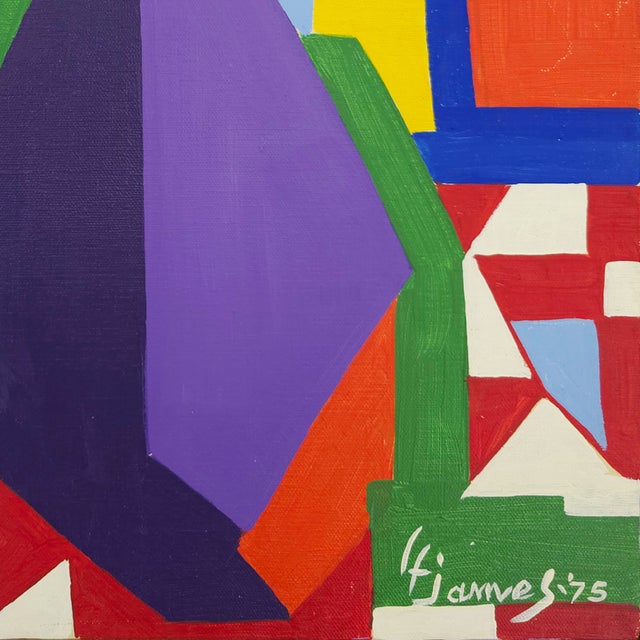 Vase and Flowers - Lloyd Franklin James, C. 1975 For Sale In San Diego - Image 6 of 9