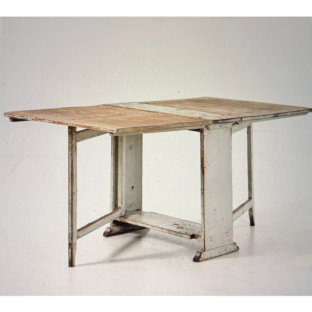 19th Century Antique Folding Table, 1850 For Sale - Image 5 of 5
