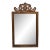 Antique 19th C Regency Giltwood Mirror W Crown Scrolls & Cartouche For Sale