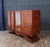Art Deco Walnut Sideboard with Glazed Display Cabinet, 1930 For Sale - Image 17 of 18