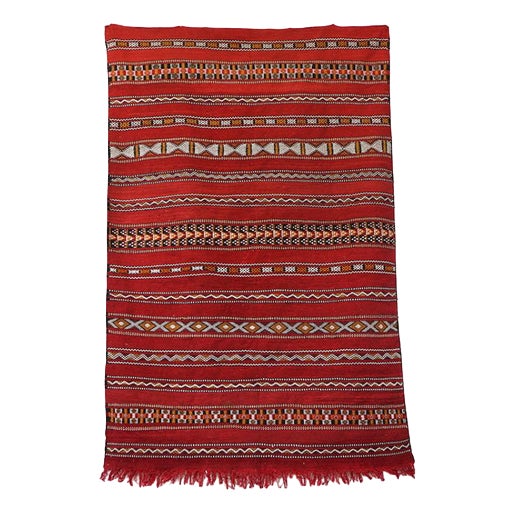 Vintage Wool Kilim Rug For Sale