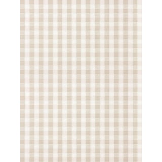 Sample - The House of Scalamandré Checkers Wallpaper, Driftwood For Sale