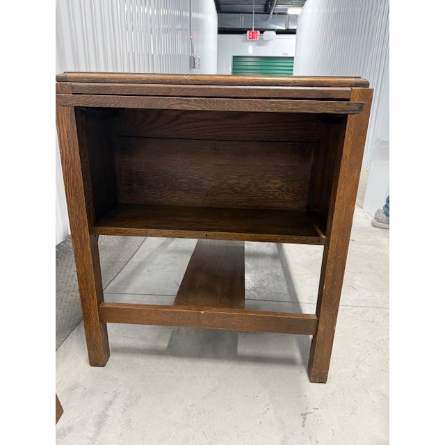 1920s 1920s Auglaize Arnold Library Desk For Sale - Image 5 of 17
