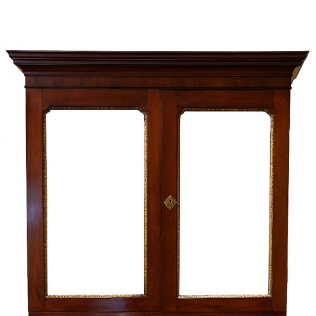 English 18th Century English George III Mahogany Secretary For Sale - Image 3 of 8