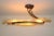 Contemporary 1990s Cierre Studio Amber Glass Ceiling Lamp For Sale - Image 3 of 13