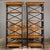 Mid 20th Century Midcentury Tall French Black and Brown Faux Bamboo Shelves, a Pair For Sale - Image 5 of 12
