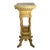 Antique 19th Century Arts & Crafts Pedestal Plant Stand Gold Leaf For Sale