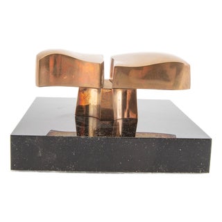 José Luis Sanchez, Abstract Sculpture, 1970s, Bronze For Sale