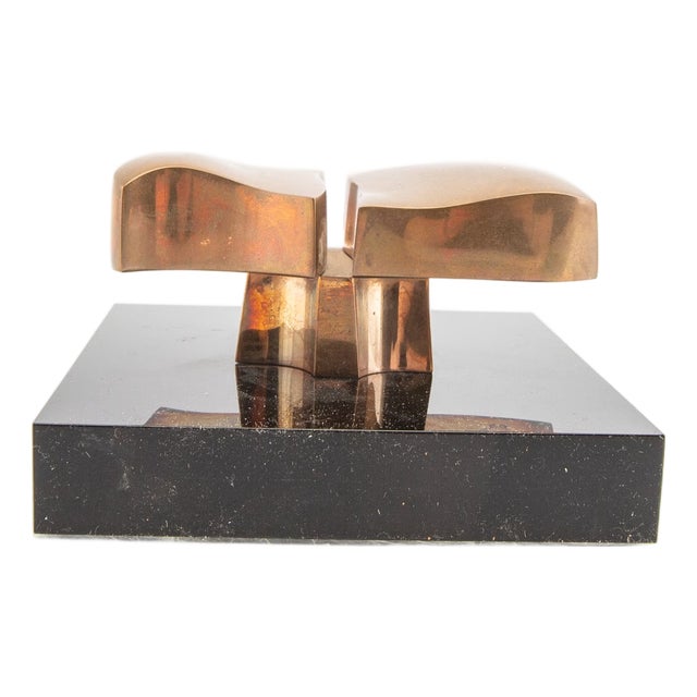 José Luis Sanchez, Abstract Sculpture, 1970s, Bronze For Sale