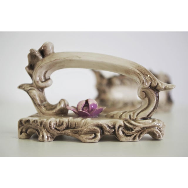 Ceramic Clothes Iron from Capodimonte, 1960s For Sale - Image 6 of 12