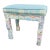 Small Vintage Mosaic Bench For Sale