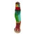 Vintage Signed k.t. Spencer "White Chin" Hand-Carved Wood Kachina Doll - 12.5" For Sale