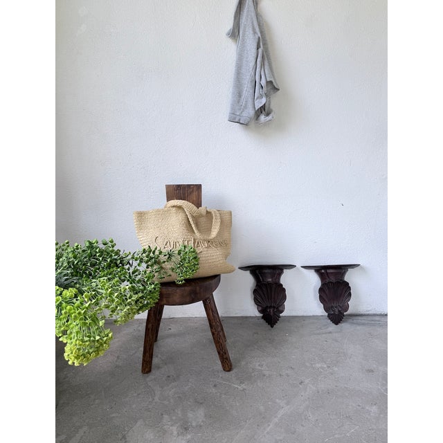 Italian Carved Wall Brackets, 1940s, Set of 2 For Sale - Image 3 of 18