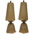 Gold Art Deco Vanity Lamps Set of Two - a Pair For Sale - Image 8 of 8
