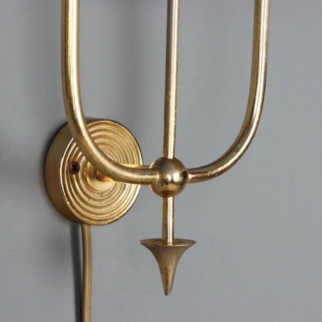 Vintage Italian Wall Lamps, 1940s-1950s, Set of 2 For Sale - Image 6 of 8