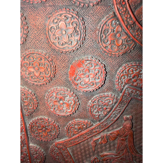 Late 20th Century Late 20th Century Chinese Wall Hanging Panel For Sale - Image 5 of 6