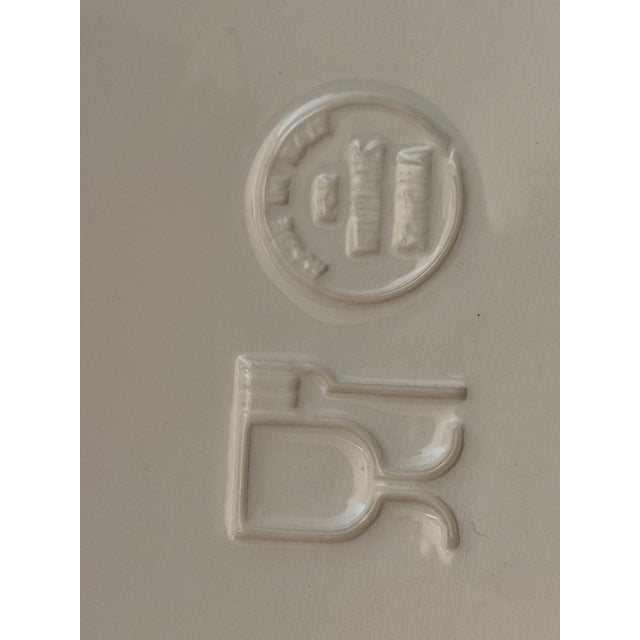Vintage Italian Ceramic Platters - A Pair For Sale - Image 10 of 10